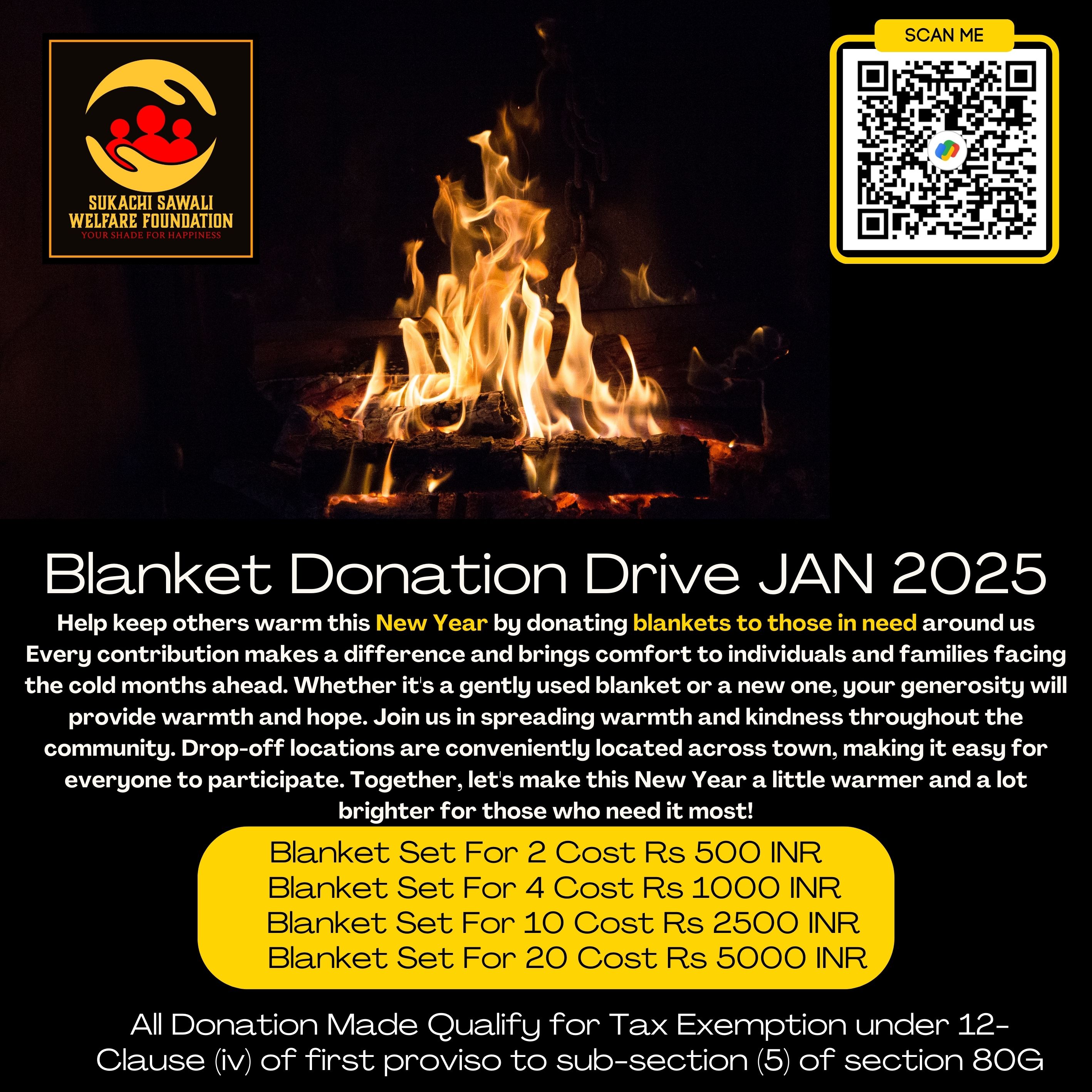 BLANKET DRIVE